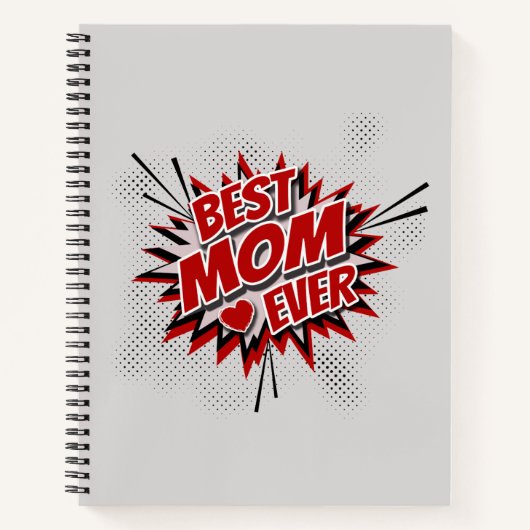 Beste Mama je Notizbuch (Vorderseite)