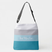 Beste Mama je oder Ihr Name oder Text Strichen Mus Tragetaschen Mit Langen Trägern (Rückseite)