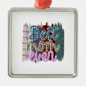 Beste Mama je Ornament Aus Metall (Vorne)