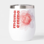 Beste Mama je Peony Floral Geschenk (Rückseite)