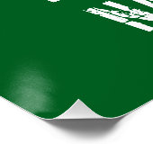 BESTE MAMA JE PERSONALISIEREN POSTER (Ecke)