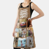 Beste Mama je Personalisiert 12 Fotomaterial braun Schürze (InSitu)