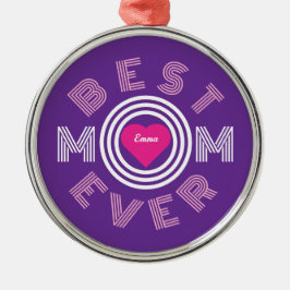 Beste Mama je Personalisiert Ornament Aus Metall