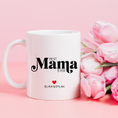 Beste Mama je Personalisiert Zweifarbige Tasse