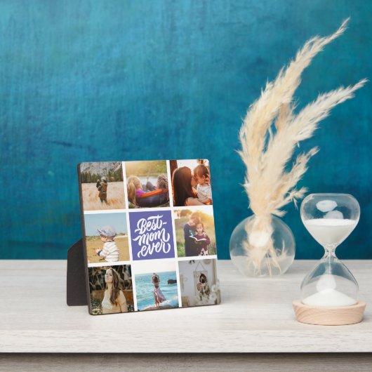 Beste Mama je Personalisierte FotoCollage Fotoplatte (InSitu)