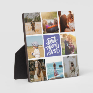 Beste Mama je Personalisierte FotoCollage Fotoplatte
