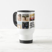 Beste Mama je Personalisierte FotoCollage Reisebecher (Vorderseite Links)