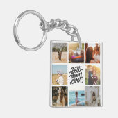 Beste Mama je Personalisierte FotoCollage Schlüsselanhänger (Vorderseite links)