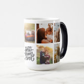 Beste Mama je Personalisierte FotoCollage Verwandlungstasse (VorderseiteRechts)