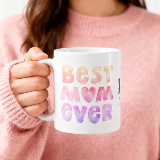 Beste Mama je personalisierter Mug Kaffeetasse