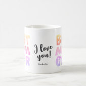 Beste Mama je personalisierter Mug Kaffeetasse (Mittel)