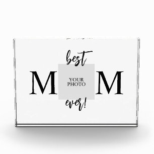 Beste Mama je Personalisierter Muttertag Fotoblock