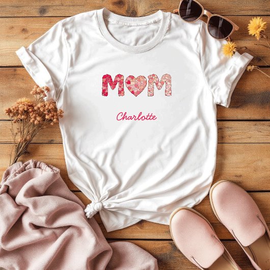 Beste Mama je | Personalisierter Muttertag T-Shirt