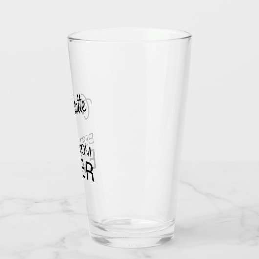 Beste Mama je Personalisierter Name Glas (Links)