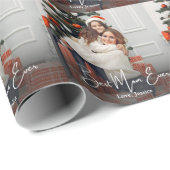 Beste Mama je Personalisiertes Foto Geschenkpapier (Rolleneckpunkt)