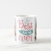 Beste Mama je Personalisiertes Foto Kaffeetasse (Mittel)