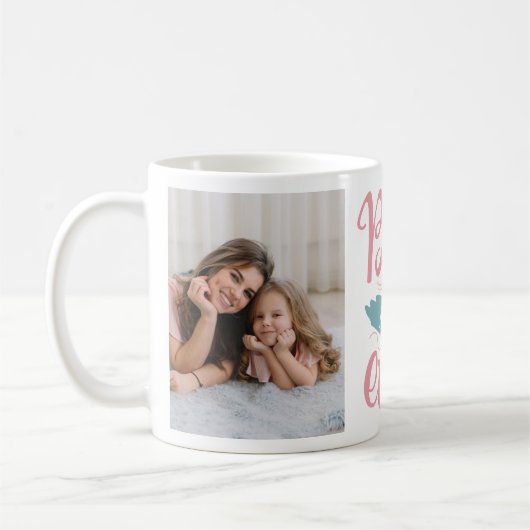 Beste Mama je Personalisiertes Foto Kaffeetasse (Links)