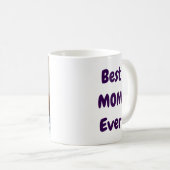 Beste MAMA je personalisiertes Foto Kaffeetasse (VorderseiteRechts)