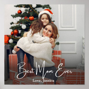 Beste Mama je Personalisiertes Foto Poster