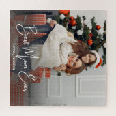 Beste Mama je Personalisiertes Foto Puzzle (Horizontal)