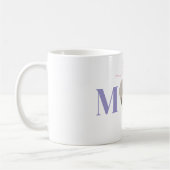 Beste Mama je personalisiertes Herz-Shaped Foto Kaffeetasse (Links)