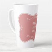 BESTE MAMA JE!PINK FRAME MATTIERT MILCHTASSE (Linke Ecke)