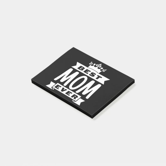 Beste Mama je Post-it Klebezettel (angewinkelt)