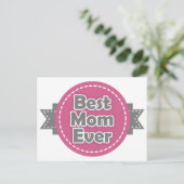 Beste Mama je Postkarte (Stehend Vorderseite)