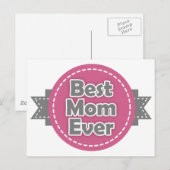Beste Mama je Postkarte (Vorne/Hinten)