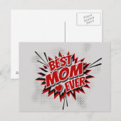Beste Mama je Postkarte (Vorne/Hinten)