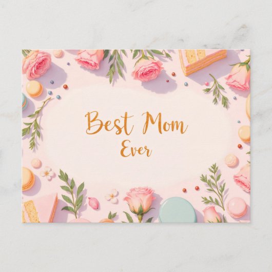 Beste Mama je Postkarte (Vorderseite)