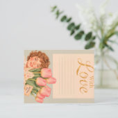 Beste Mama je Postkarte (Stehend Vorderseite)