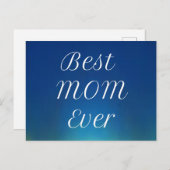 Beste Mama je Postkarte (Vorne/Hinten)