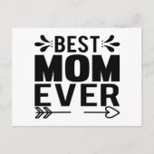 Beste Mama je! Postkarte (Vorderseite)