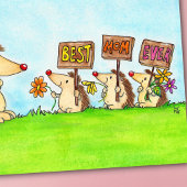 Beste Mama je Postkarte von Nicole Janes