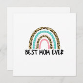 Beste Mama je Regenbogen (Vorne/Hinten)
