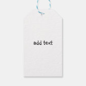 Beste Mama je Retro Script Groovy Mutter Tag Geschenkanhänger (Rückseite)