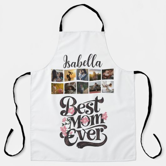 Beste Mama je Rosa Einzigartige Muttertagsgeschenk Schürze (Vorderseite)