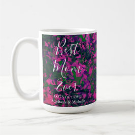 Beste Mama je Rosa Einzigartiger Garten Kaffeetasse