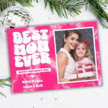 Beste Mama je Rosa Gefärbte Krawatte Foto Mutterta