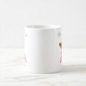 Beste Mama je rosa Personalisiert Kaffeetasse (Mittel)