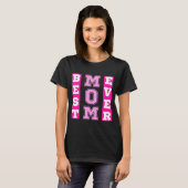 Beste Mama je Rosa Typografie Mütter Tagesgeschenk T-Shirt (Vorne ganz)