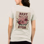 Beste Mama je Rose T - Shirt (Rückseite)