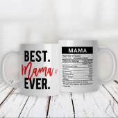 Beste Mama-je-Rot- + Ernährungsdaten, Jumbo-Tasse