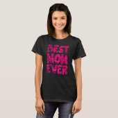Beste Mama je Rote Rose Mama Mama Mommy für Mutter T-Shirt (Vorne ganz)