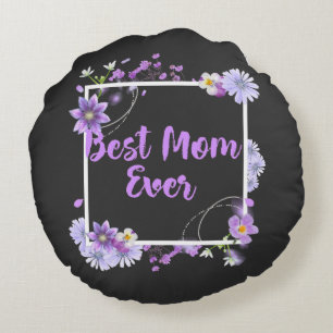 Beste Mama je Rundes Kissen