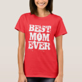 Beste Mama je Rustikaler T - Shirt (Vorderseite)