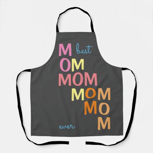 Beste Mama je Schürze (Vorderseite)
