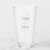 Beste Mama je schwarz Glas (Rückseite)