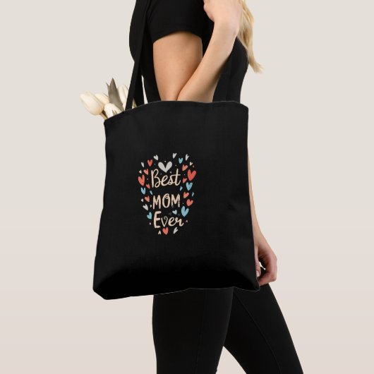 Beste Mama je Schwarzmüttertag Tasche (Von Nahem)